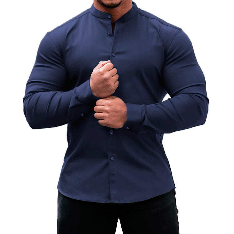 K’s Clothing Long Sleeve Slim Fit Casual Shirt