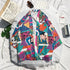 K’s Clothing Japanese Style Printed Kimono Jacket